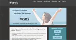 Desktop Screenshot of mosaicfinancesolutions.com